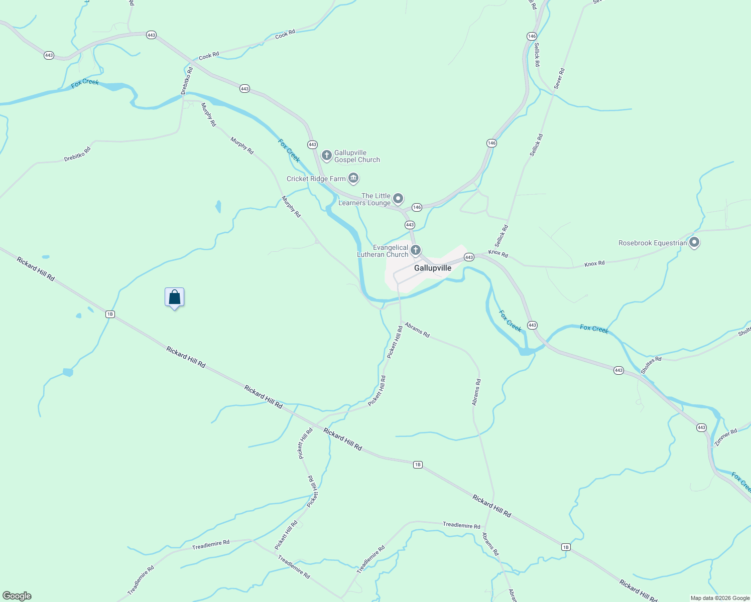 map of restaurants, bars, coffee shops, grocery stores, and more near 357 Murphy Road in Schoharie