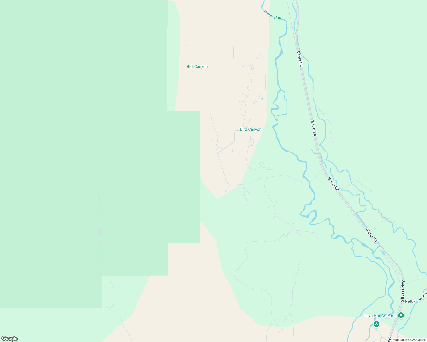 map of restaurants, bars, coffee shops, grocery stores, and more near 6915 Red Fox Road in Lava Hot Springs