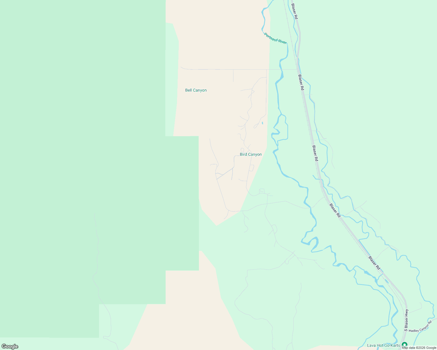 map of restaurants, bars, coffee shops, grocery stores, and more near 9924 Elkhorn Road in Lava Hot Springs