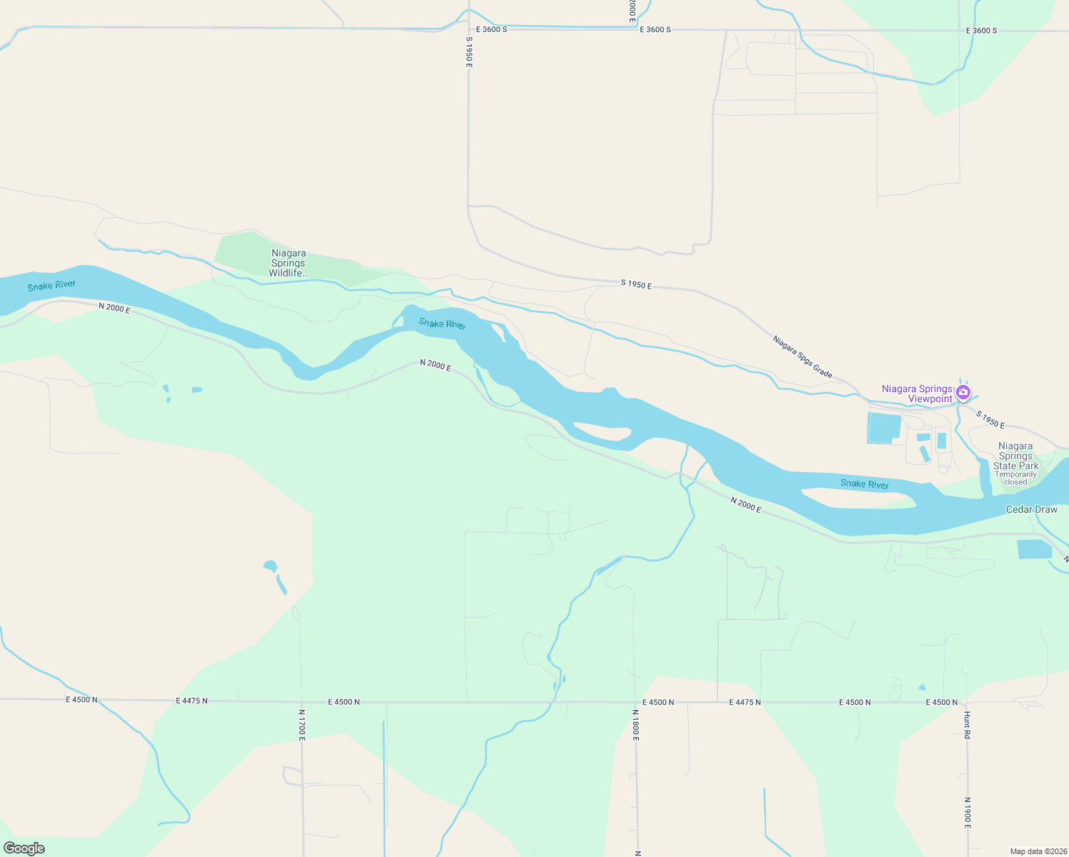 map of restaurants, bars, coffee shops, grocery stores, and more near 1785 River Rd in Buhl