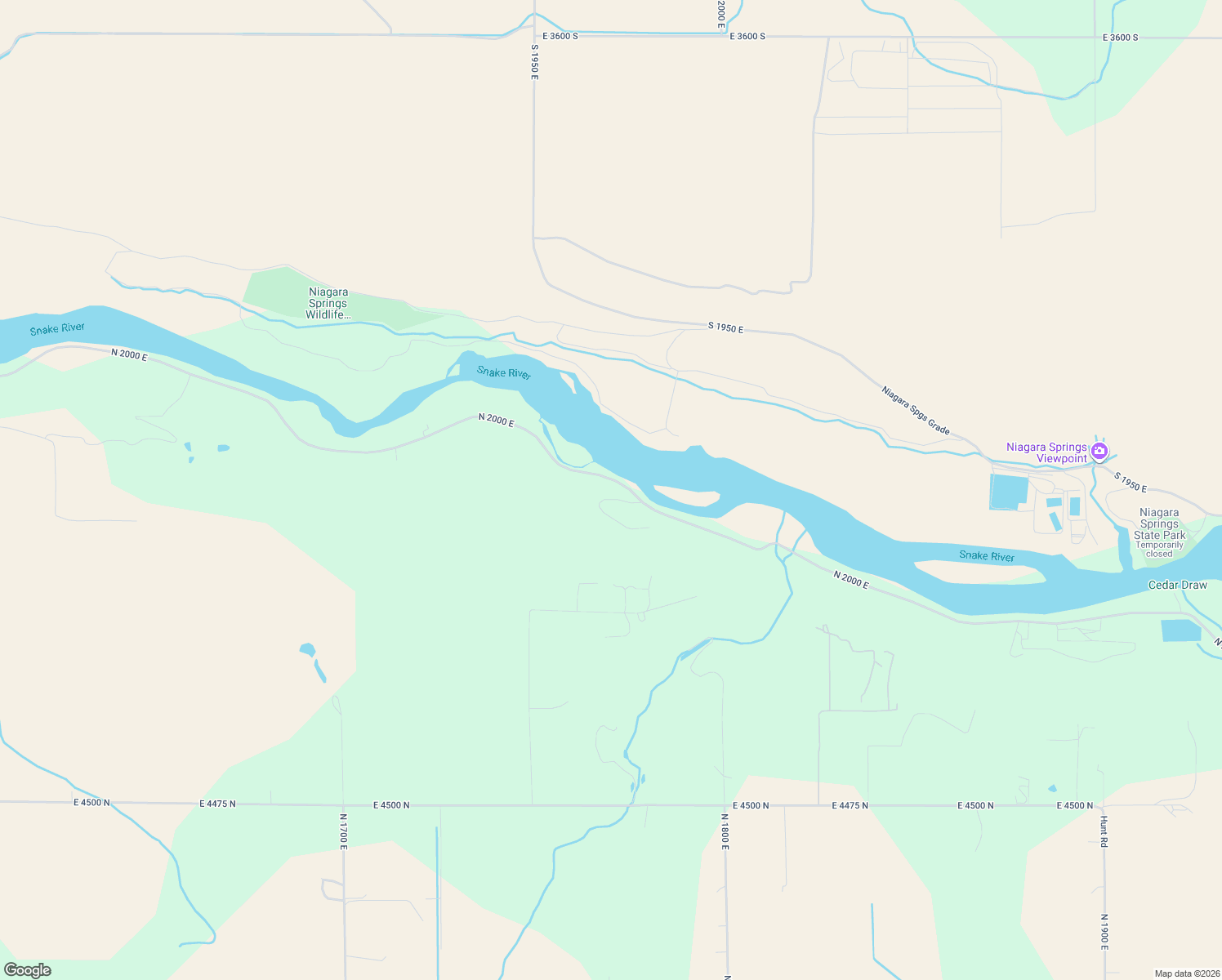 map of restaurants, bars, coffee shops, grocery stores, and more near 1785 River Rd in Buhl