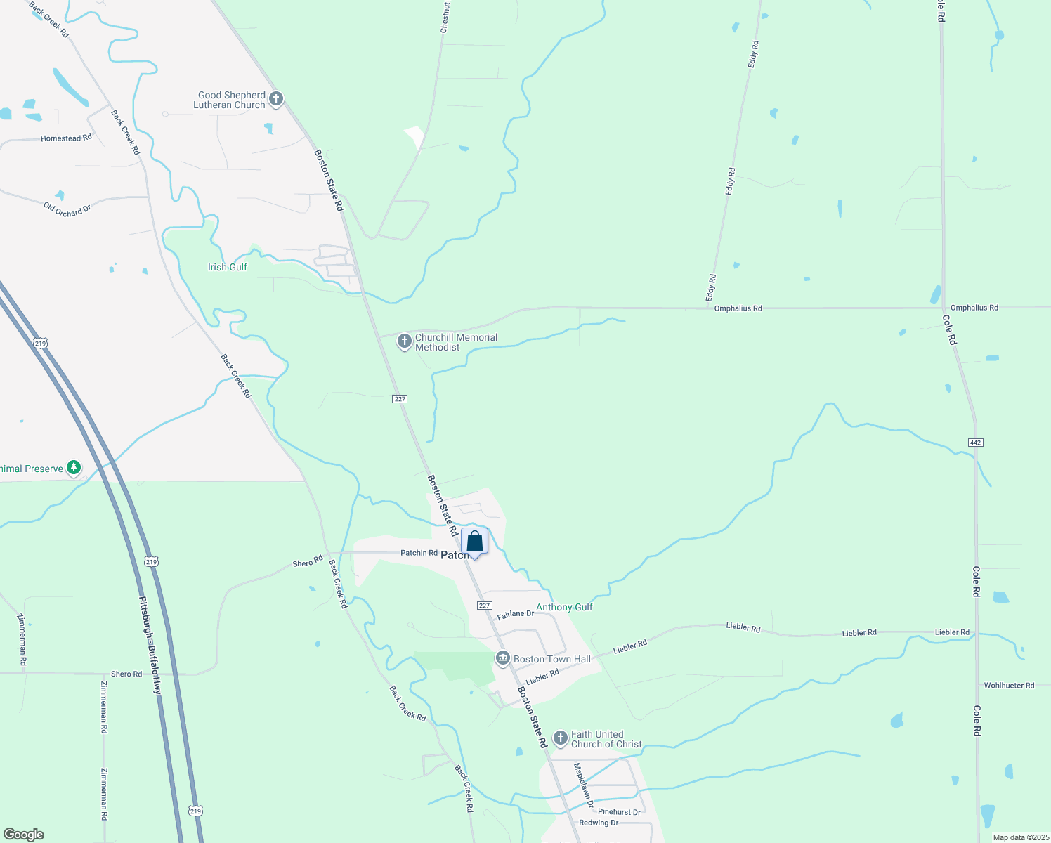 map of restaurants, bars, coffee shops, grocery stores, and more near State Rd in Erie