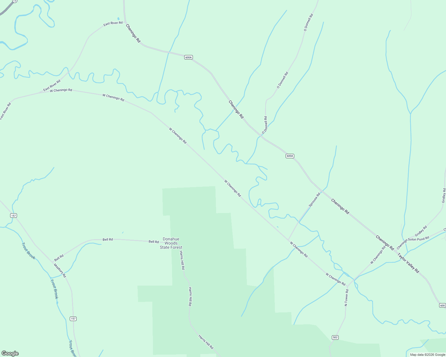 map of restaurants, bars, coffee shops, grocery stores, and more near 3622-3898 West Cheningo Road in Truxton