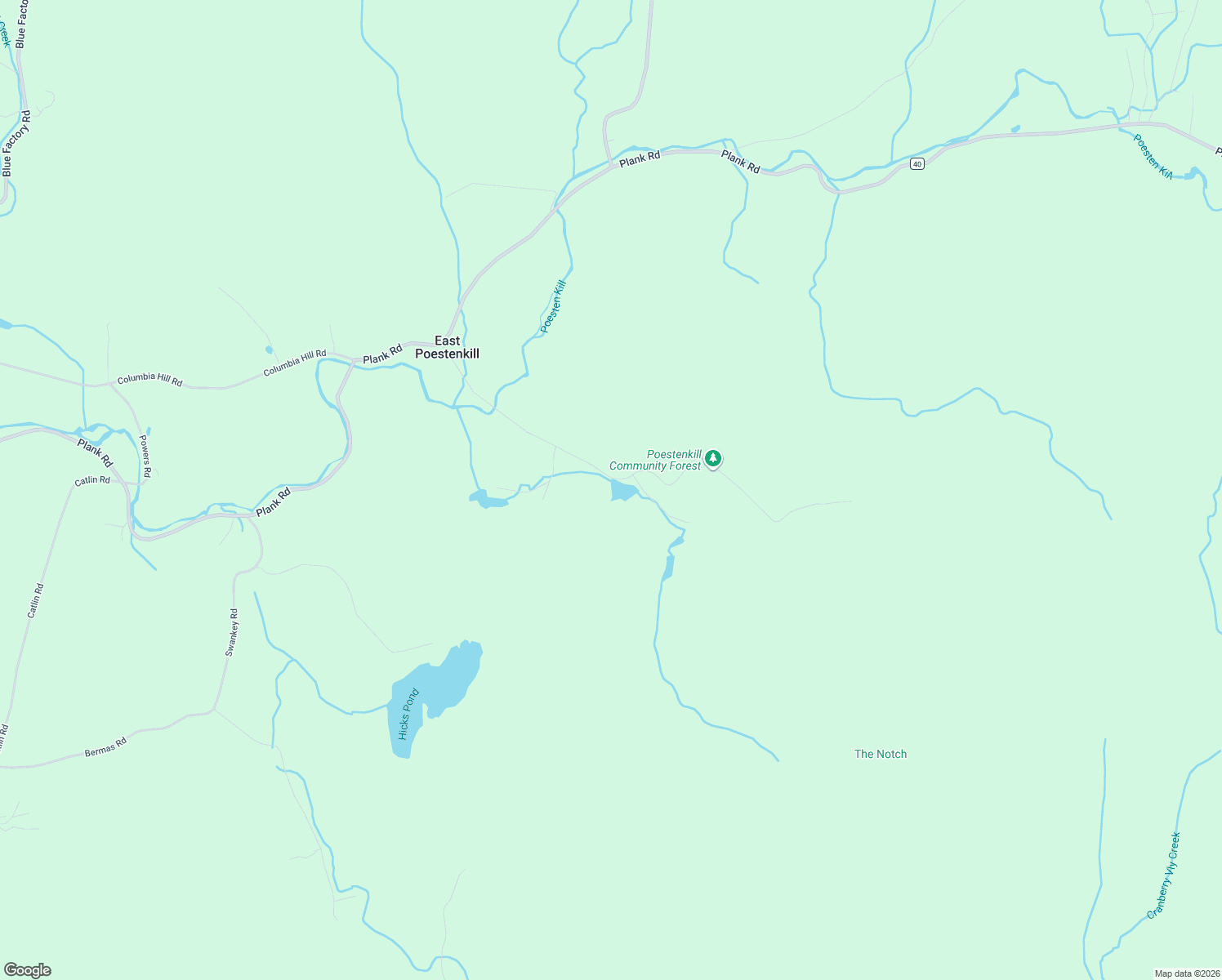 map of restaurants, bars, coffee shops, grocery stores, and more near 126 Legenbauer Road in Averill Park