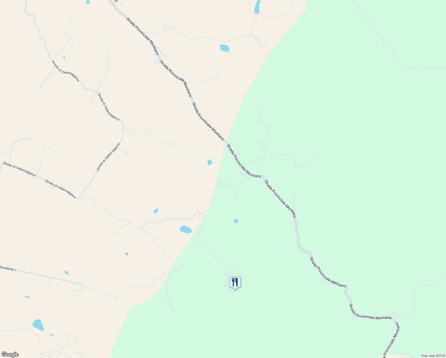 map of restaurants, bars, coffee shops, grocery stores, and more near 1 Località Valle Maggiore in Provincia di Grosseto