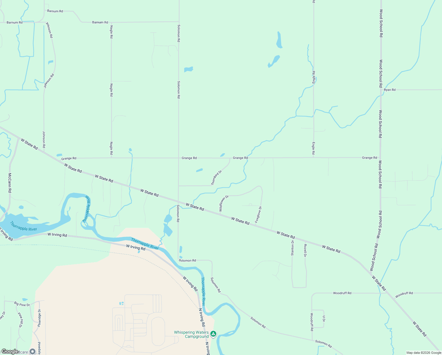 map of restaurants, bars, coffee shops, grocery stores, and more near 4709 Thornbird Drive in Middleville