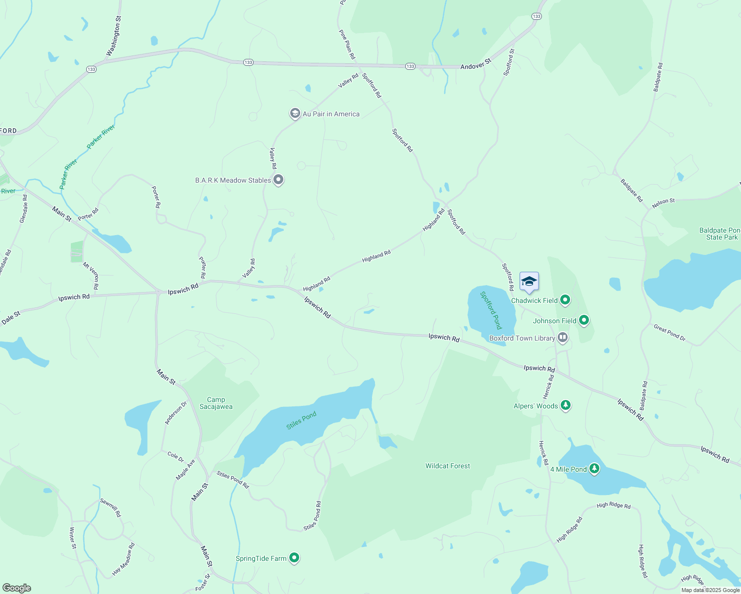 395B Ipswich Road, Boxford MA Walk Score