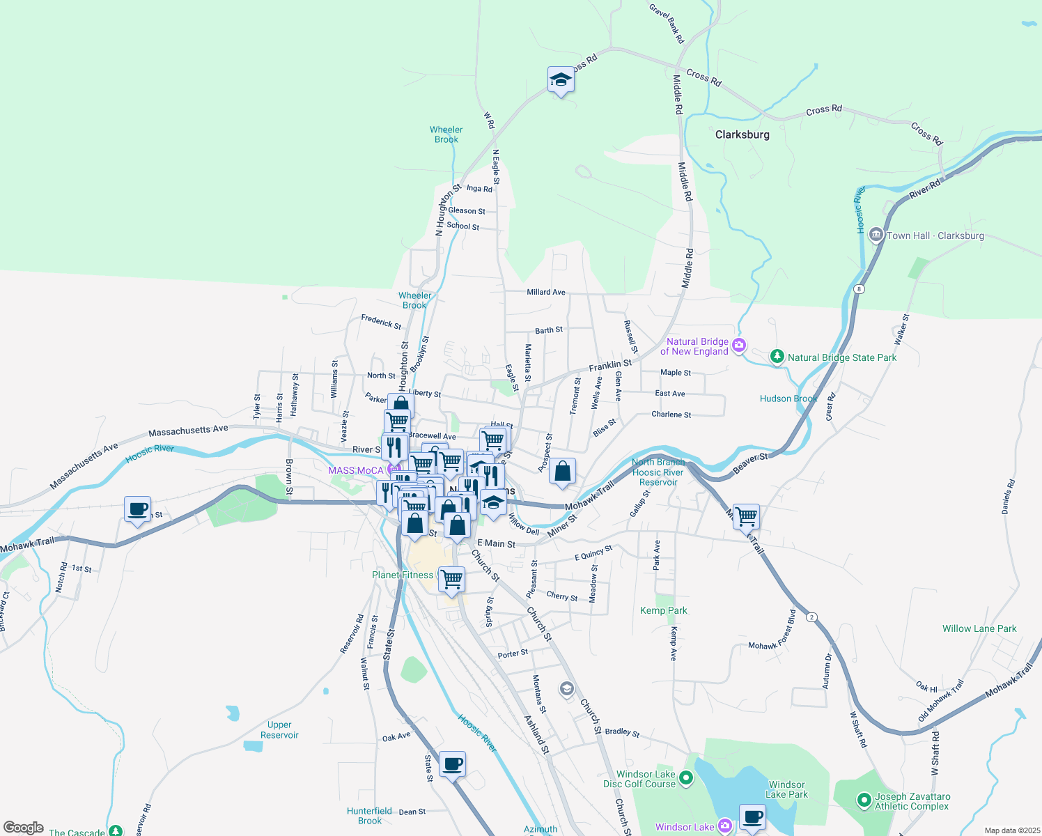231 Eagle Street, North Adams MA Walk Score