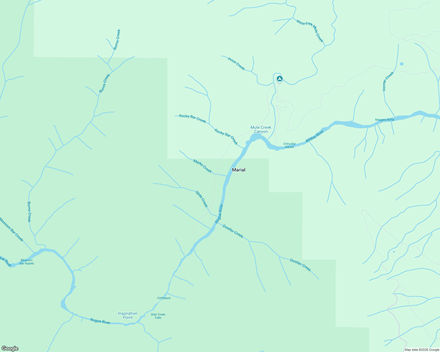 map of restaurants, bars, coffee shops, grocery stores, and more near in Marial