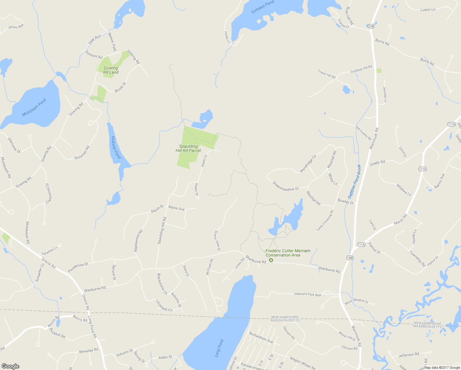 map of restaurants, bars, coffee shops, grocery stores, and more near Seavey Hill Trail in Pelham