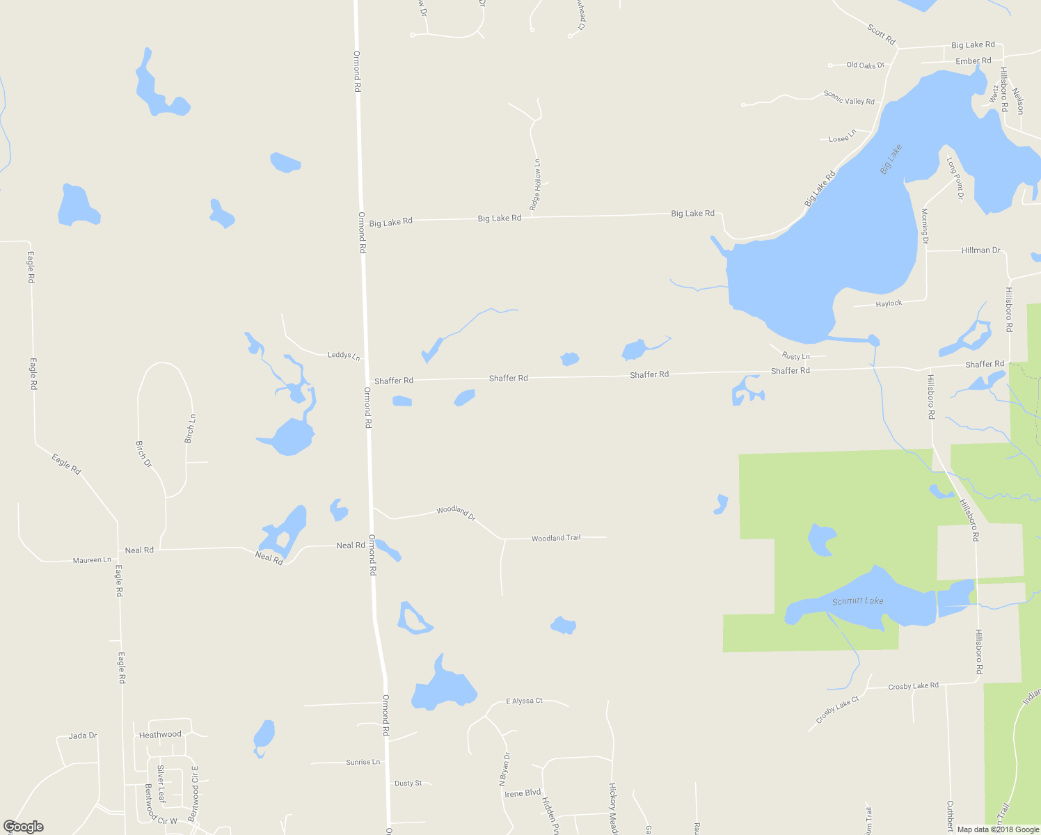 map of restaurants, bars, coffee shops, grocery stores, and more near 12749 Shaffer Road in Oakland County