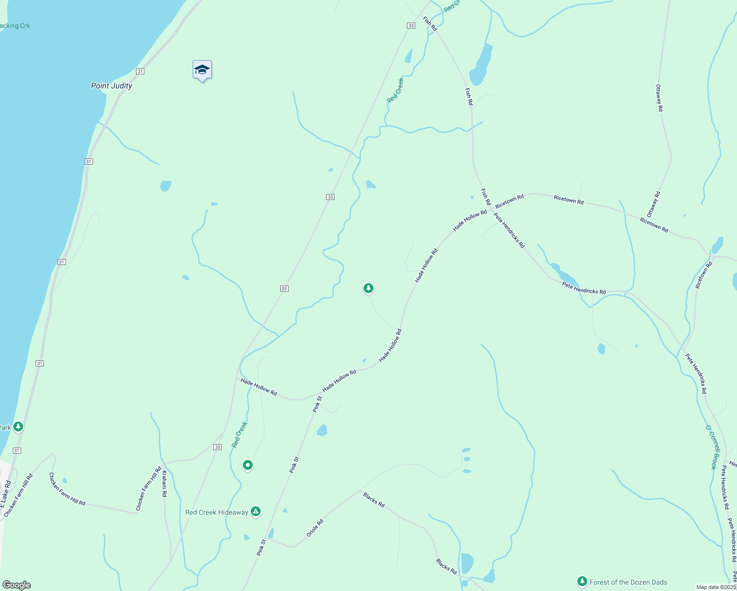 map of restaurants, bars, coffee shops, grocery stores, and more near 293 Hade Hollow Road in Cooperstown