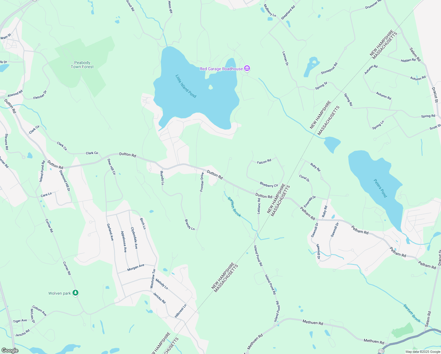 map of restaurants, bars, coffee shops, grocery stores, and more near 97 Dutton Road in Pelham