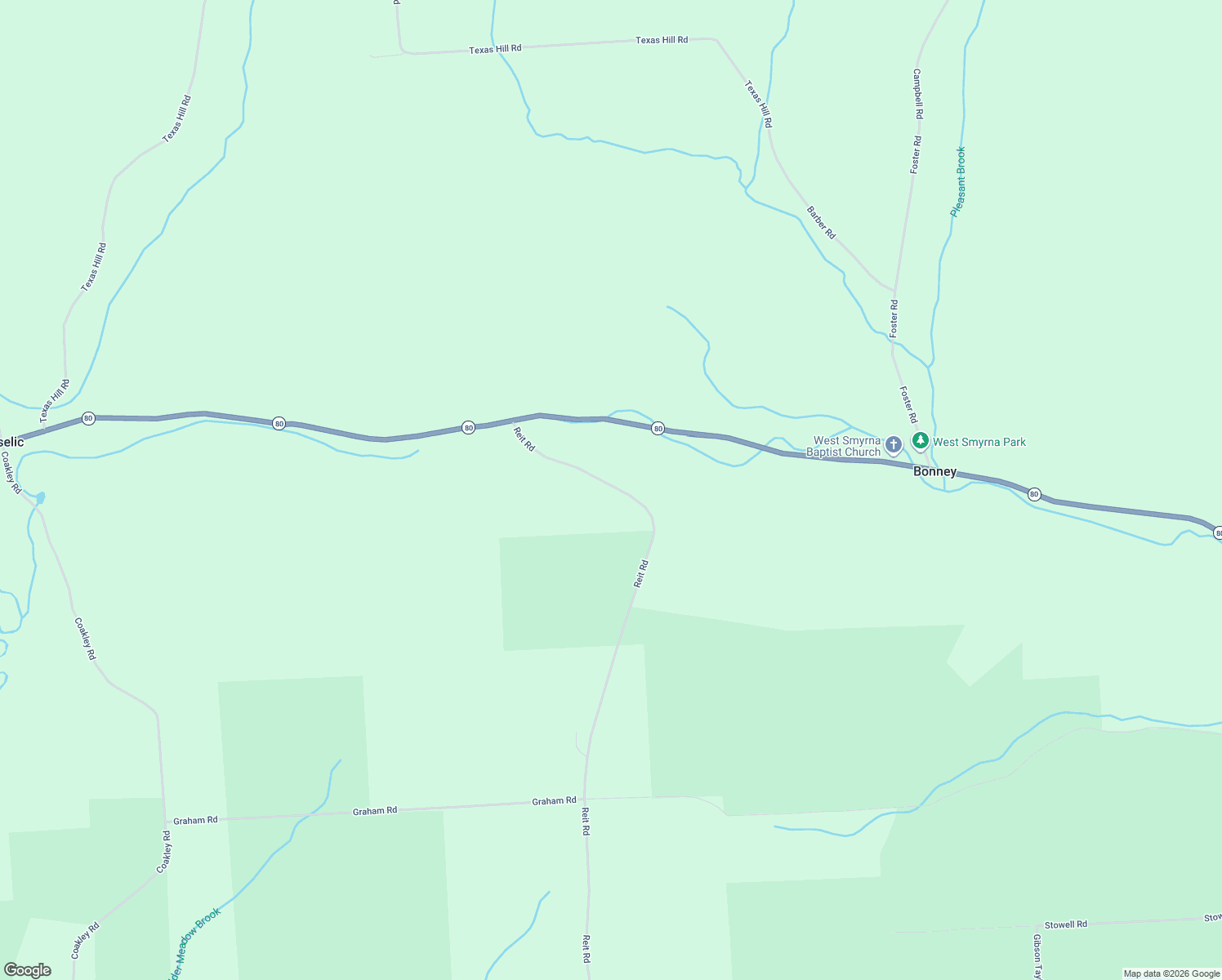 map of restaurants, bars, coffee shops, grocery stores, and more near in Bonney