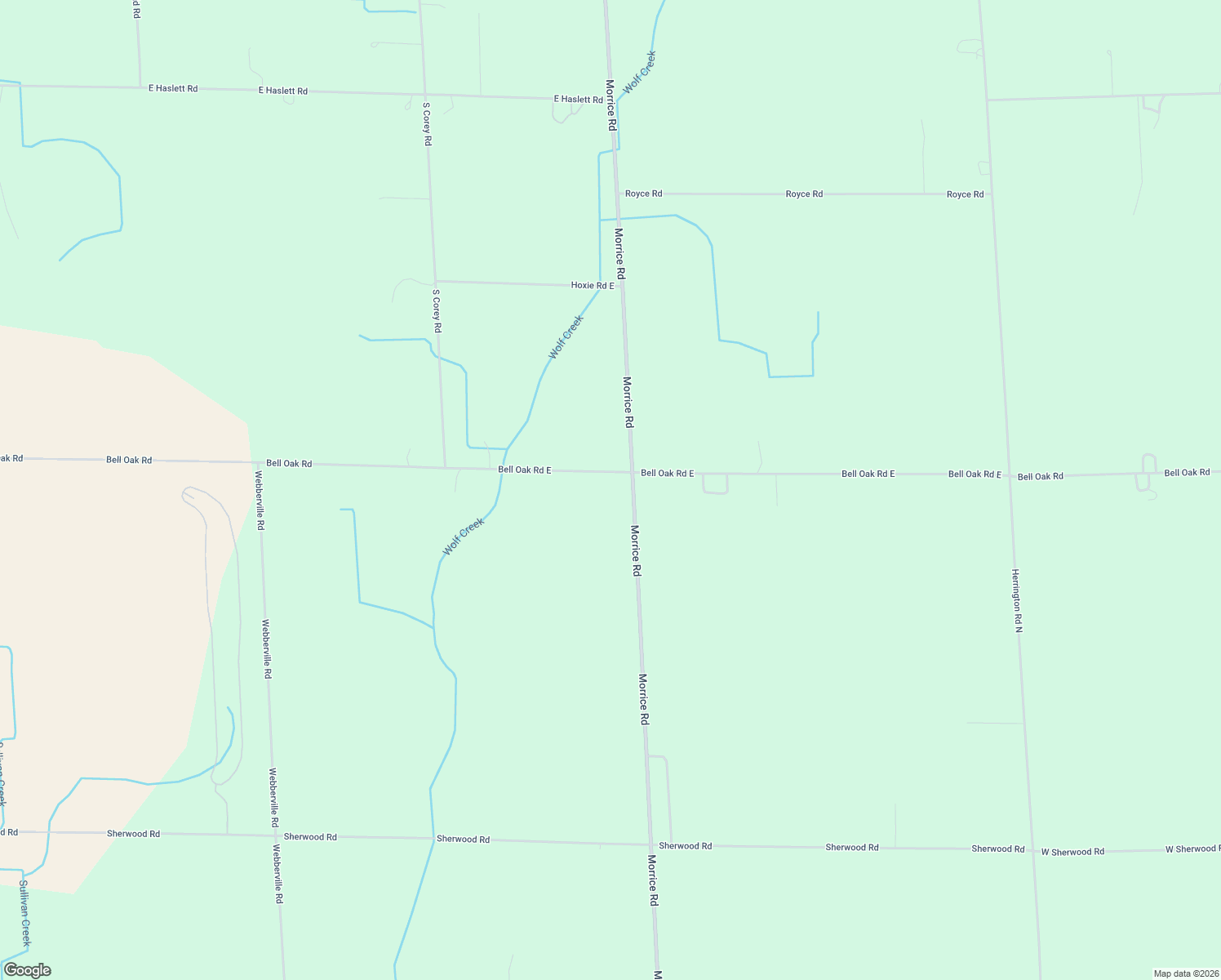 map of restaurants, bars, coffee shops, grocery stores, and more near 4971 Morrice Rd in Webberville