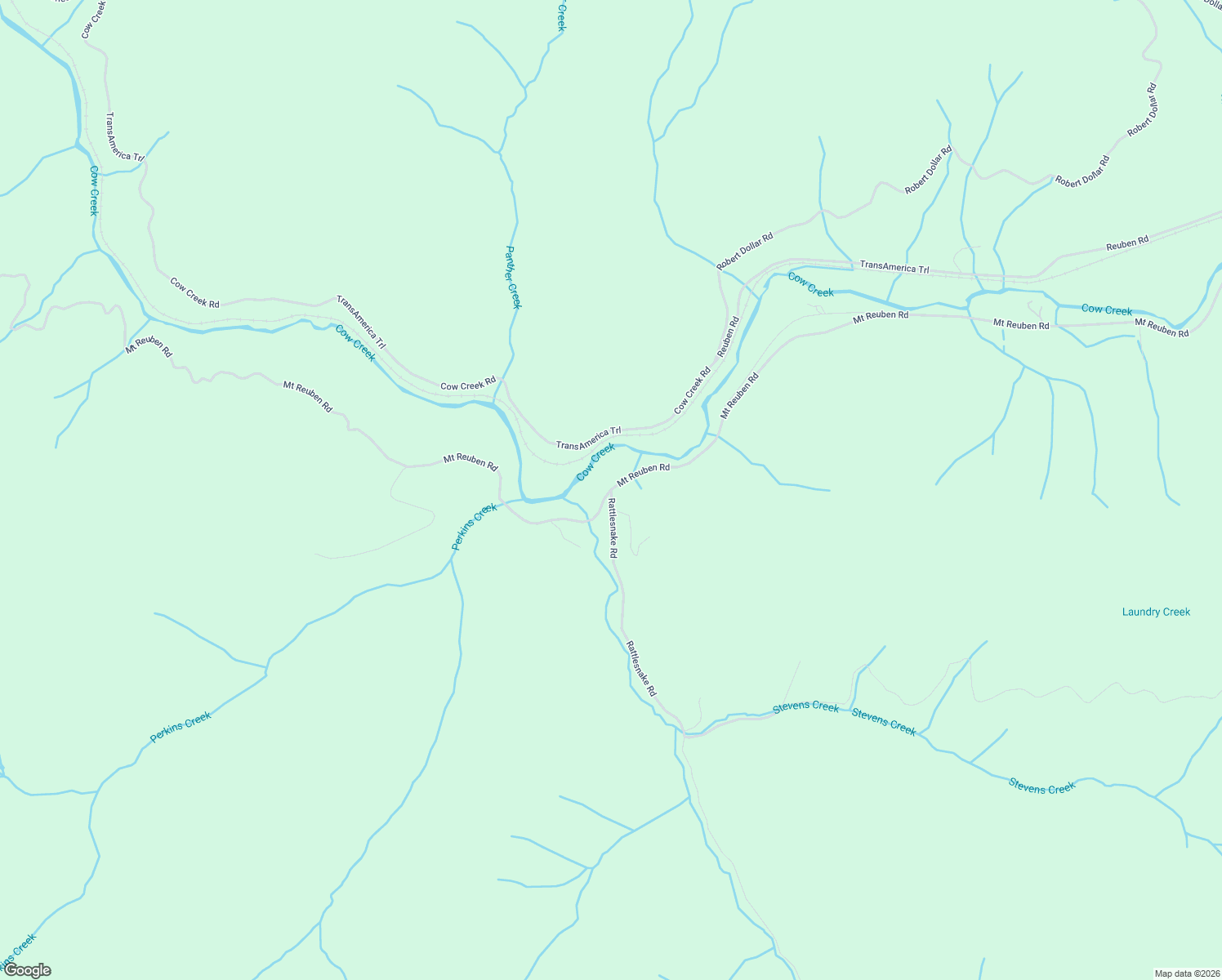 map of restaurants, bars, coffee shops, grocery stores, and more near 4252 Mount Reuben Road in Glendale