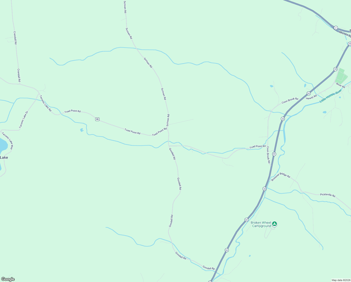map of restaurants, bars, coffee shops, grocery stores, and more near 216 Toad Point Road in Petersburg