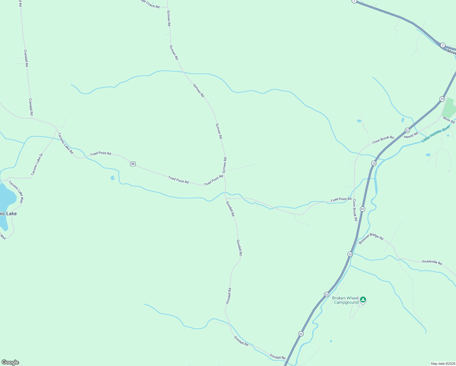map of restaurants, bars, coffee shops, grocery stores, and more near 234 Toad Point Road in Petersburg