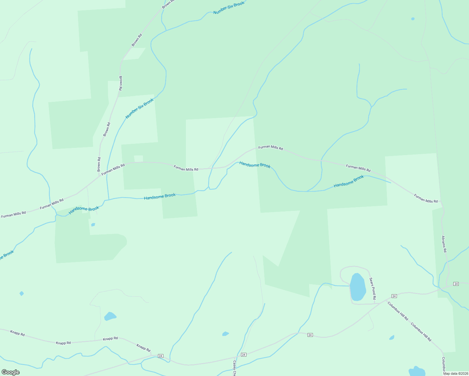 map of restaurants, bars, coffee shops, grocery stores, and more near 8761 Furman Mills Road in Sherburne