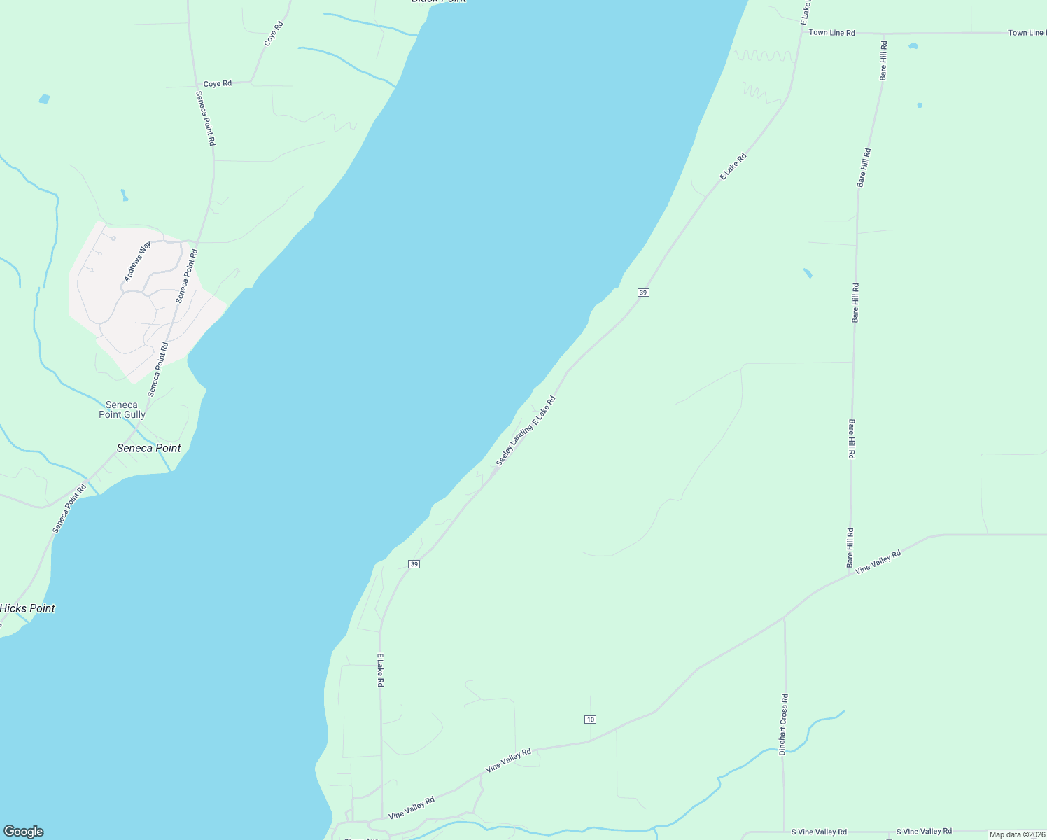 map of restaurants, bars, coffee shops, grocery stores, and more near 404 East Lake Road in Rushville