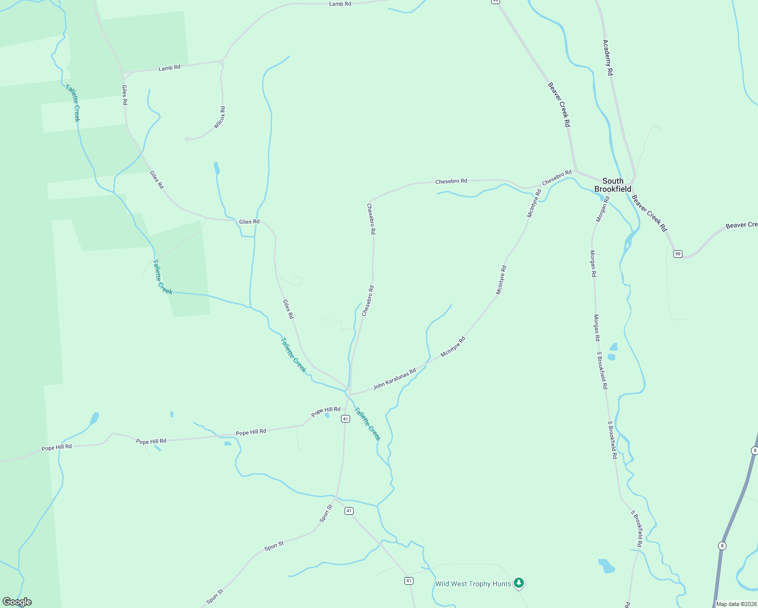 map of restaurants, bars, coffee shops, grocery stores, and more near 10095 Chesebro Road in West Edmeston