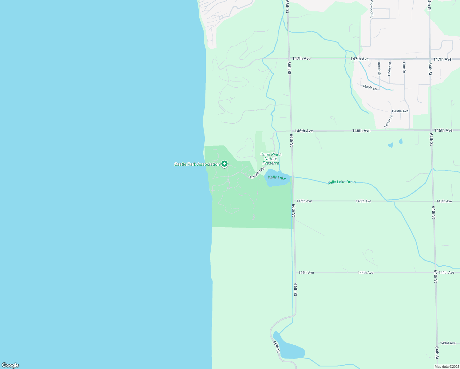 map of restaurants, bars, coffee shops, grocery stores, and more near 6715 South Cherry Street in Holland