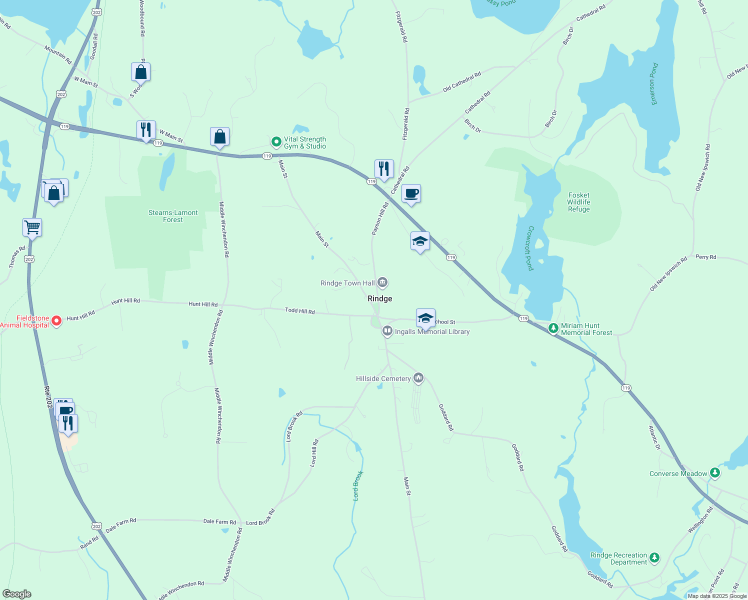 163 Main Street, Rindge NH Walk Score