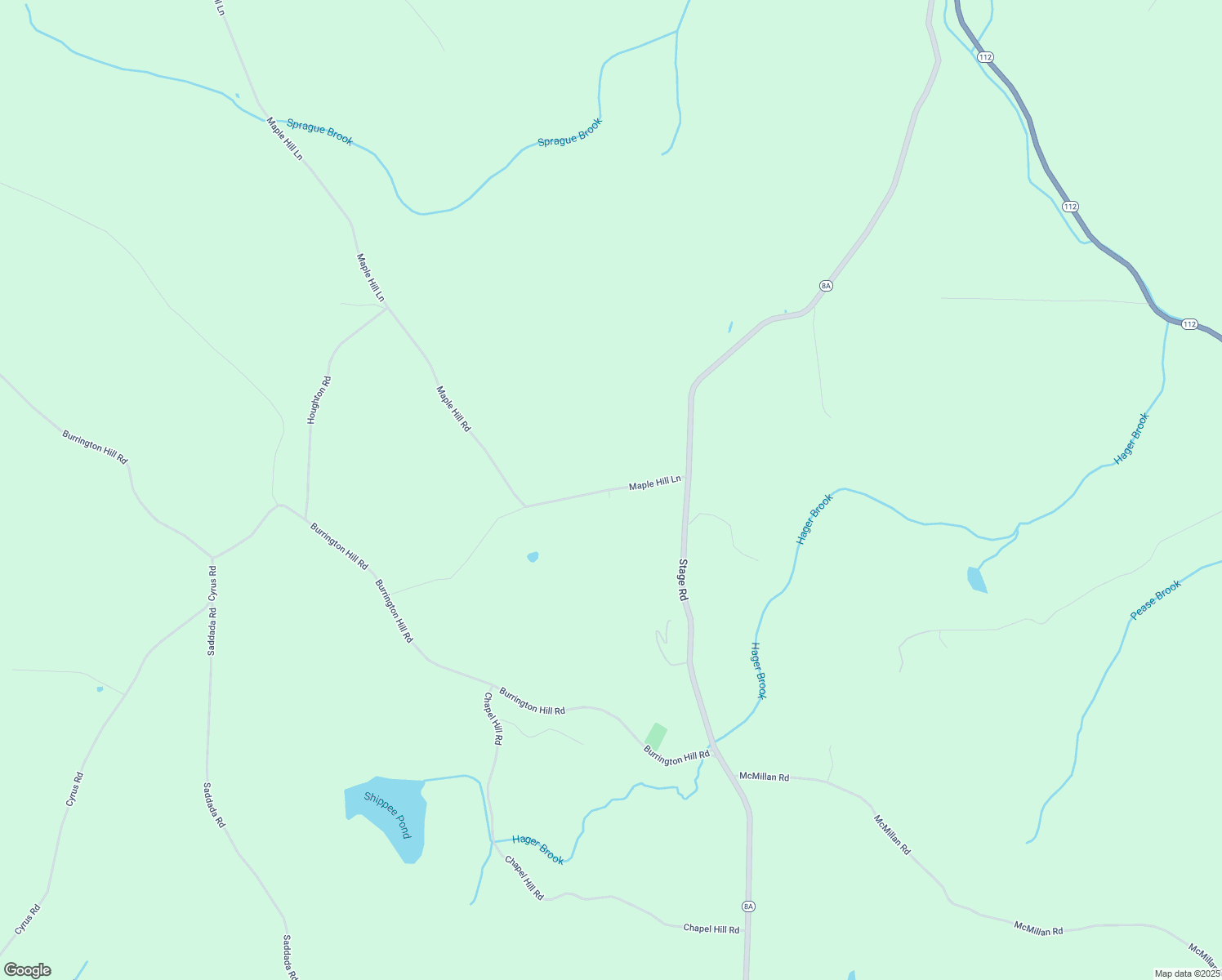 map of restaurants, bars, coffee shops, grocery stores, and more near 1925 Maple Hill Ln in Whitingham