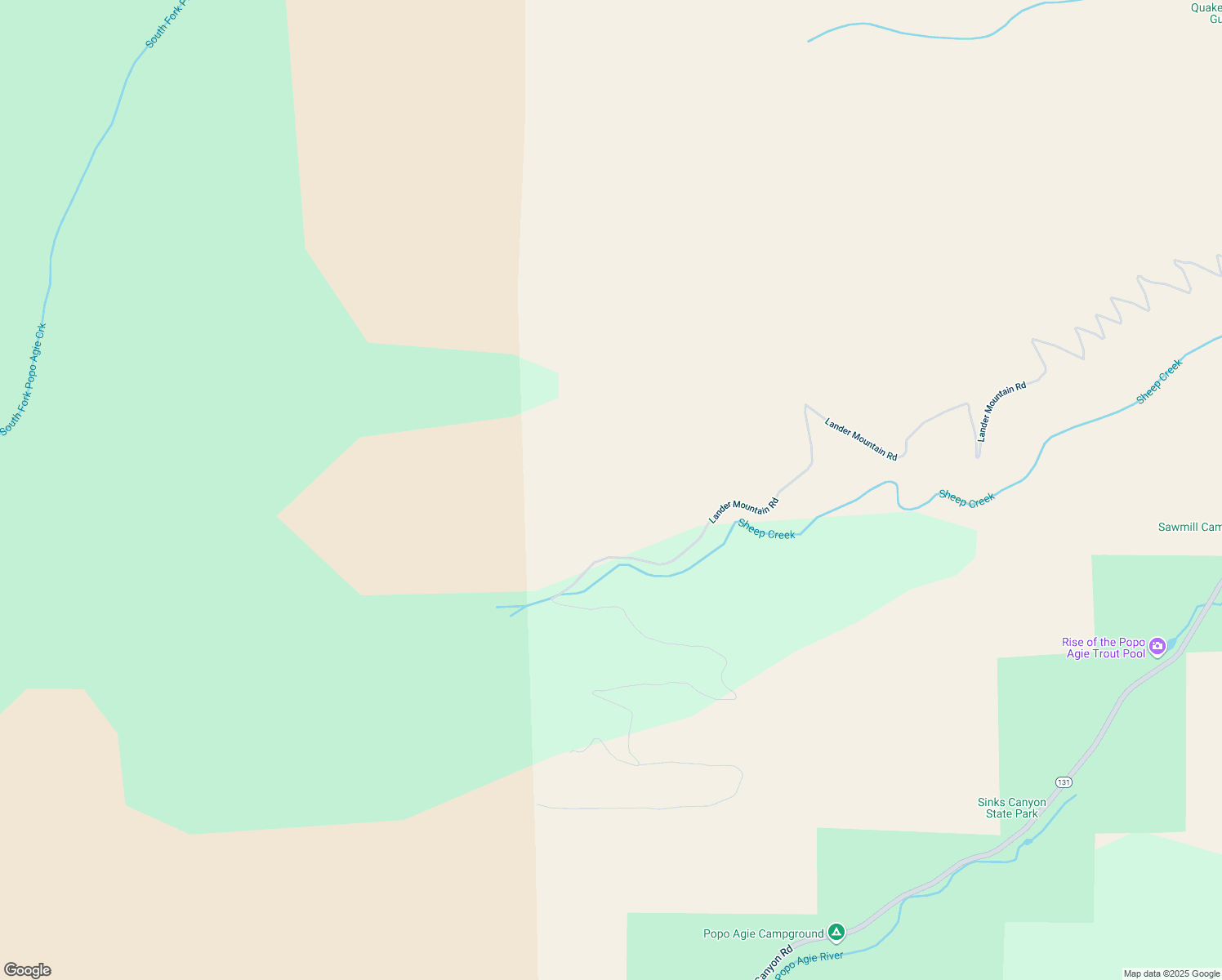 map of restaurants, bars, coffee shops, grocery stores, and more near 28 High Aspen Road in Lander