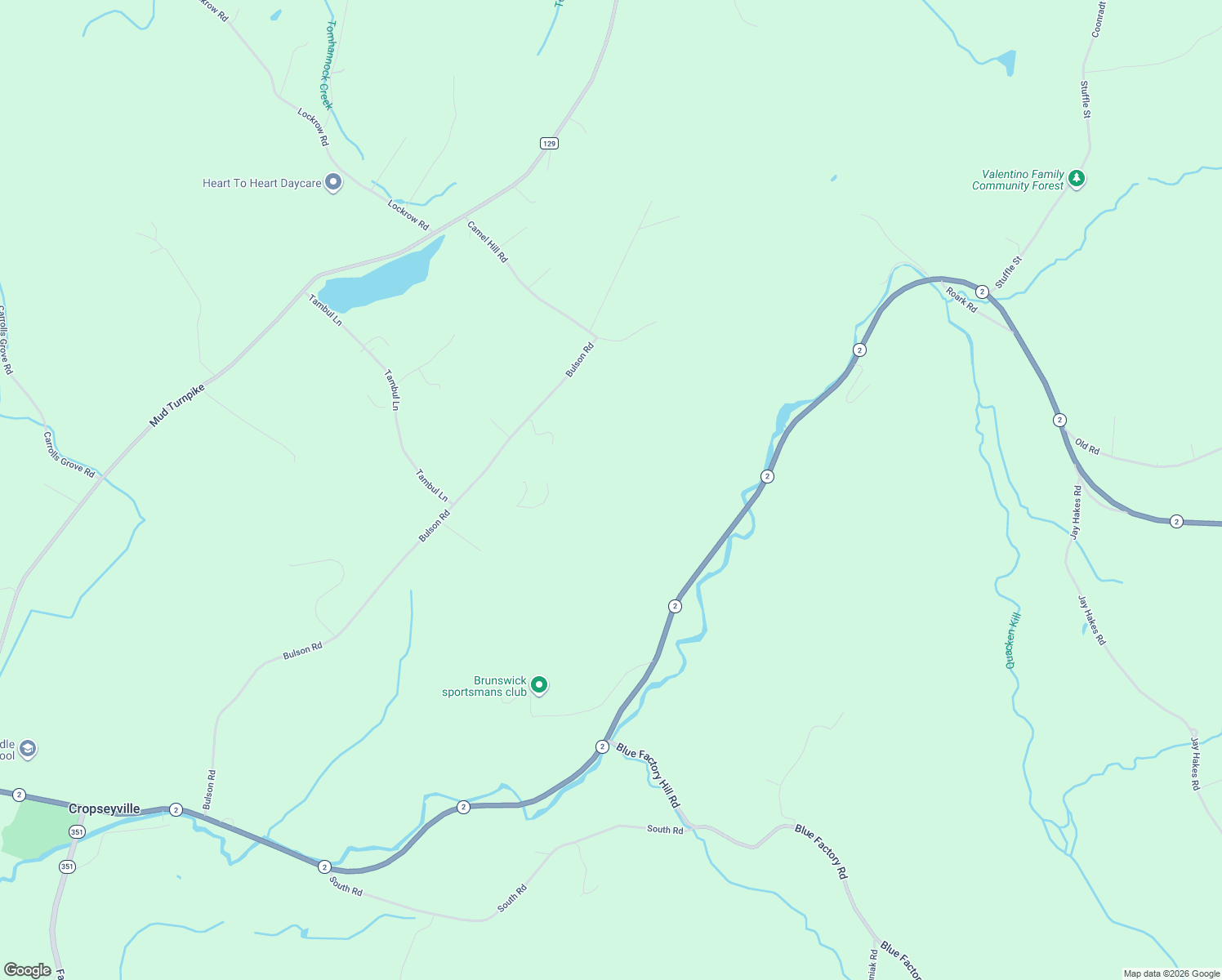 map of restaurants, bars, coffee shops, grocery stores, and more near 316 Bulson Road in Troy
