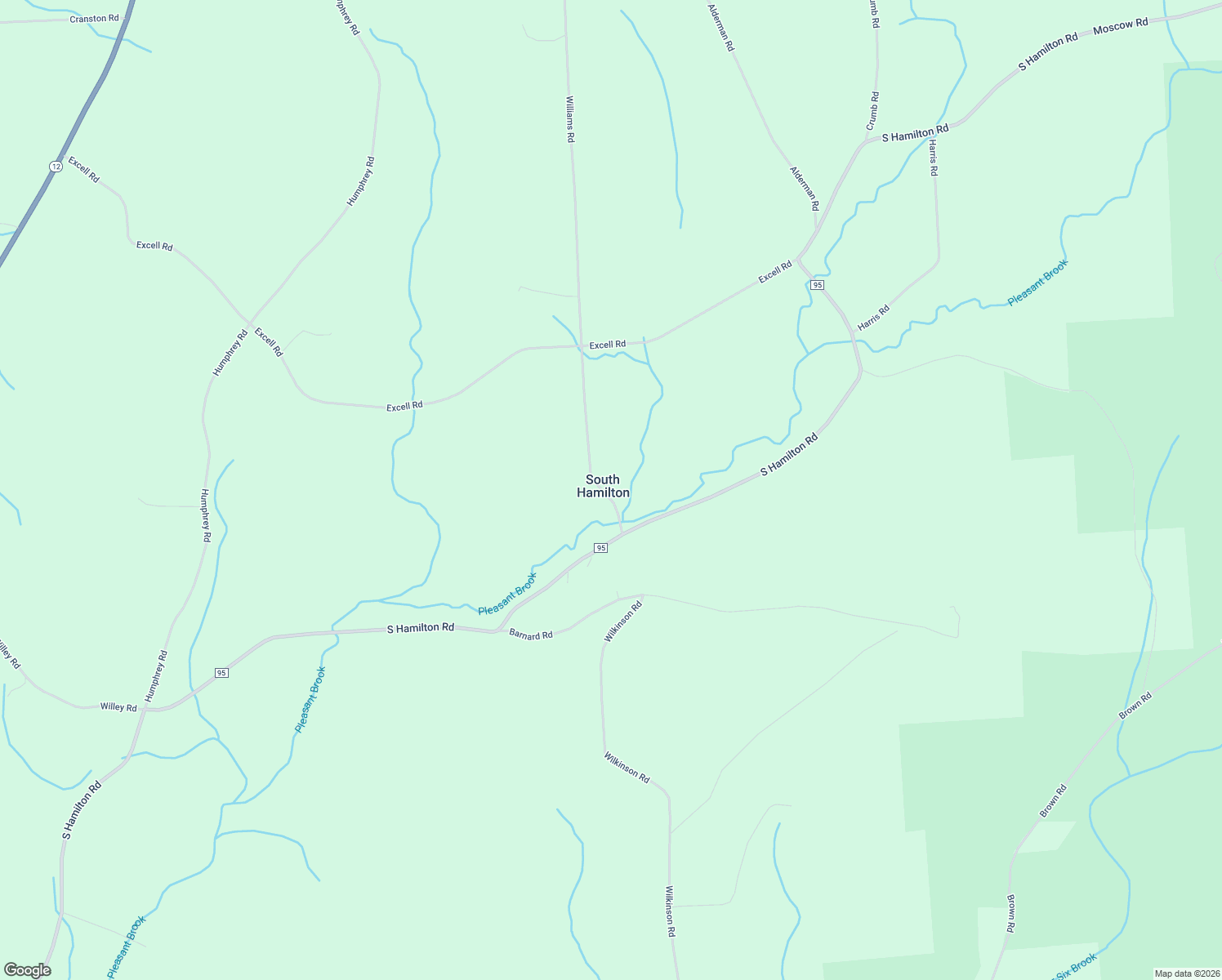 map of restaurants, bars, coffee shops, grocery stores, and more near in South Hamilton