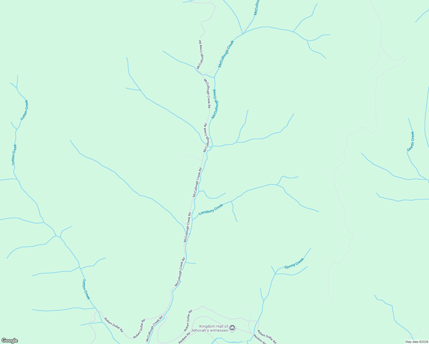 map of restaurants, bars, coffee shops, grocery stores, and more near 1871 McCullough Creek Road in Glendale