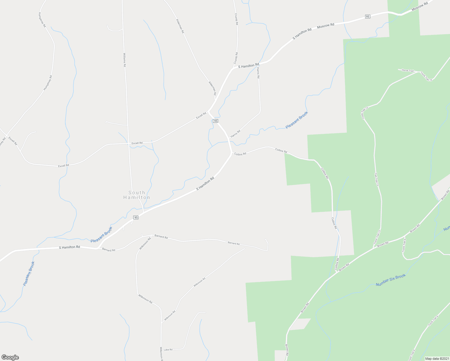 map of restaurants, bars, coffee shops, grocery stores, and more near 8688 South Hamilton Road in Earlville