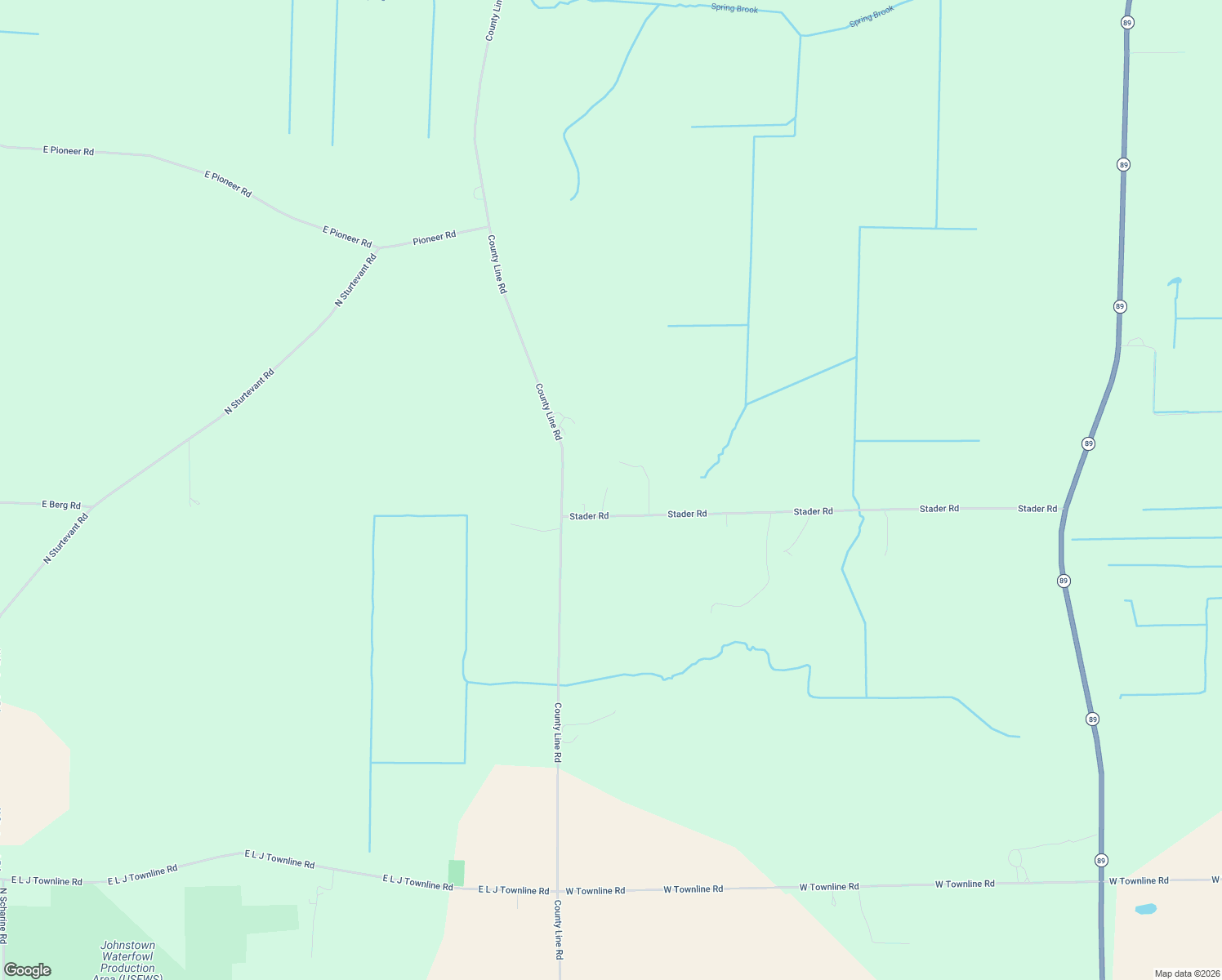 map of restaurants, bars, coffee shops, grocery stores, and more near W9658 Stader Rd in Whitewater