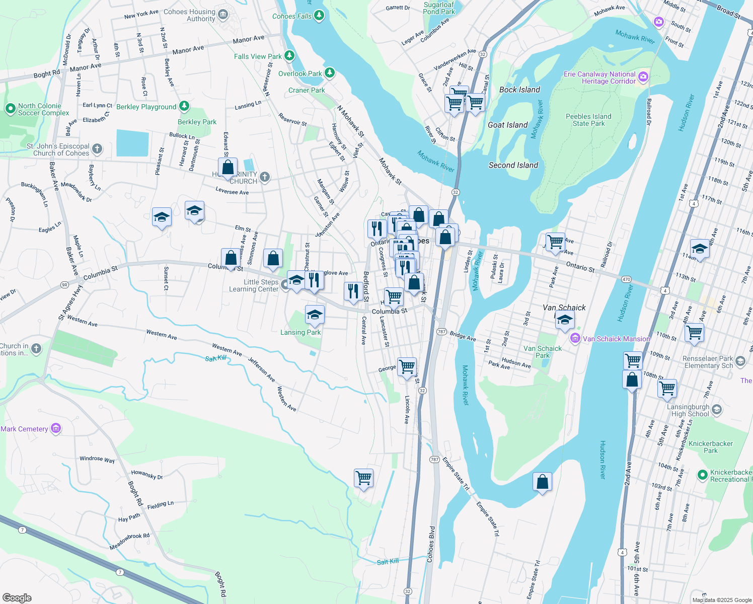 53 Lancaster Street, Cohoes NY Walk Score