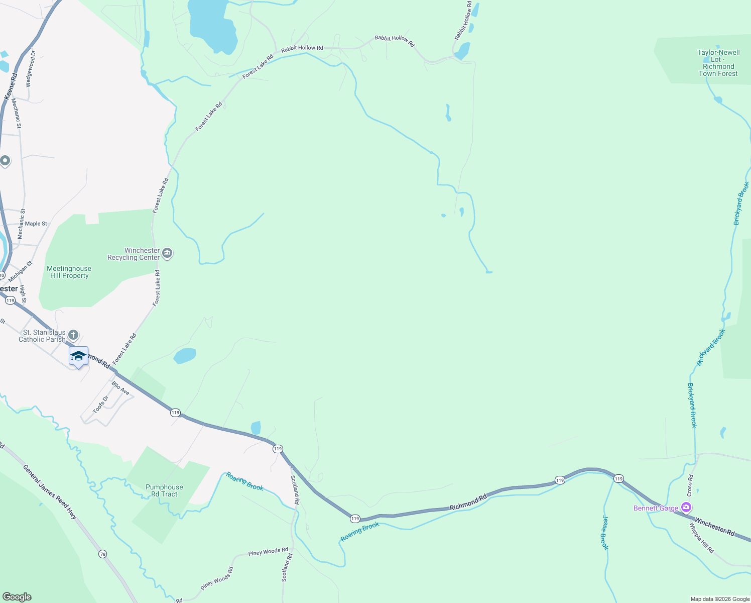 map of restaurants, bars, coffee shops, grocery stores, and more near in Winchester