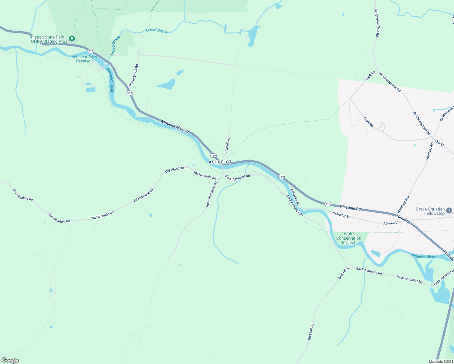 map of restaurants, bars, coffee shops, grocery stores, and more near 406 Back Ashuelot Road in Winchester