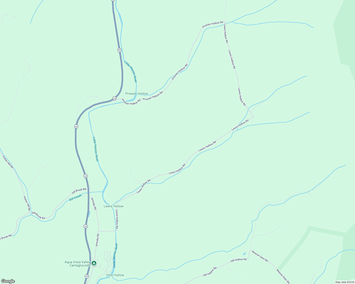 map of restaurants, bars, coffee shops, grocery stores, and more near 266 Lewis Hollow Road in Petersburgh