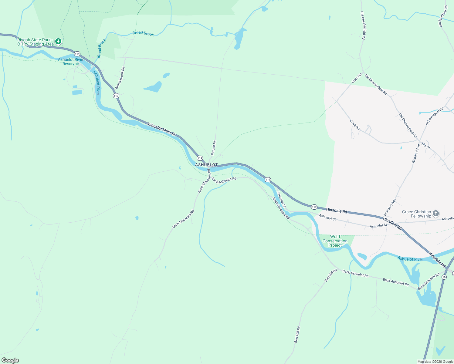 map of restaurants, bars, coffee shops, grocery stores, and more near 370 Back Ashuelot Road in Winchester