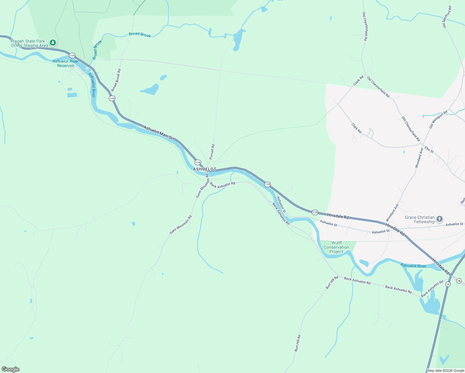 map of restaurants, bars, coffee shops, grocery stores, and more near 370 Back Ashuelot Road in Winchester