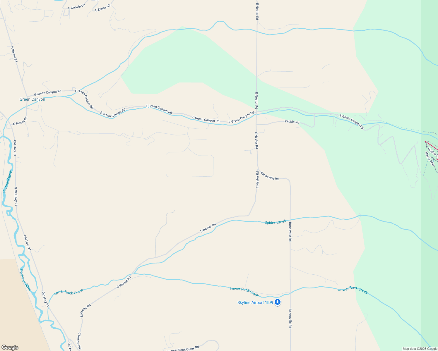 map of restaurants, bars, coffee shops, grocery stores, and more near 611 Grey Fox Loop in Inkom
