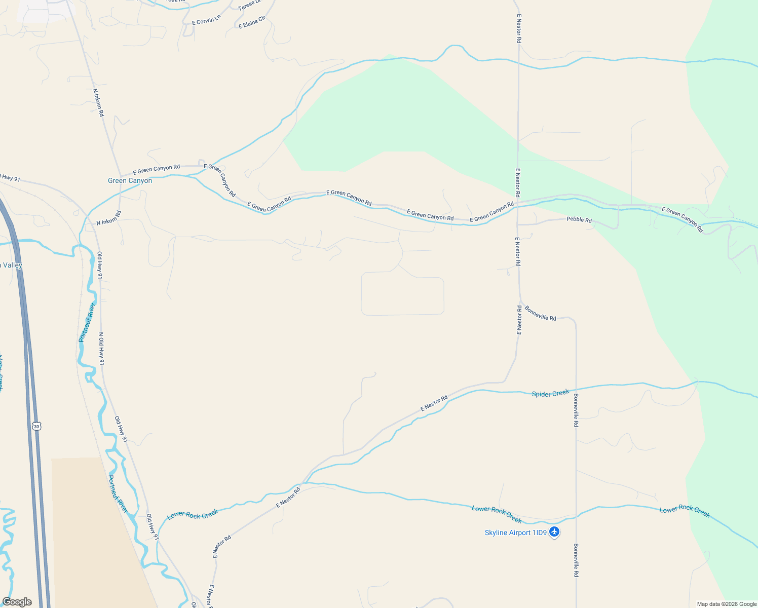 map of restaurants, bars, coffee shops, grocery stores, and more near 896 Grey Fox Loop in Inkom