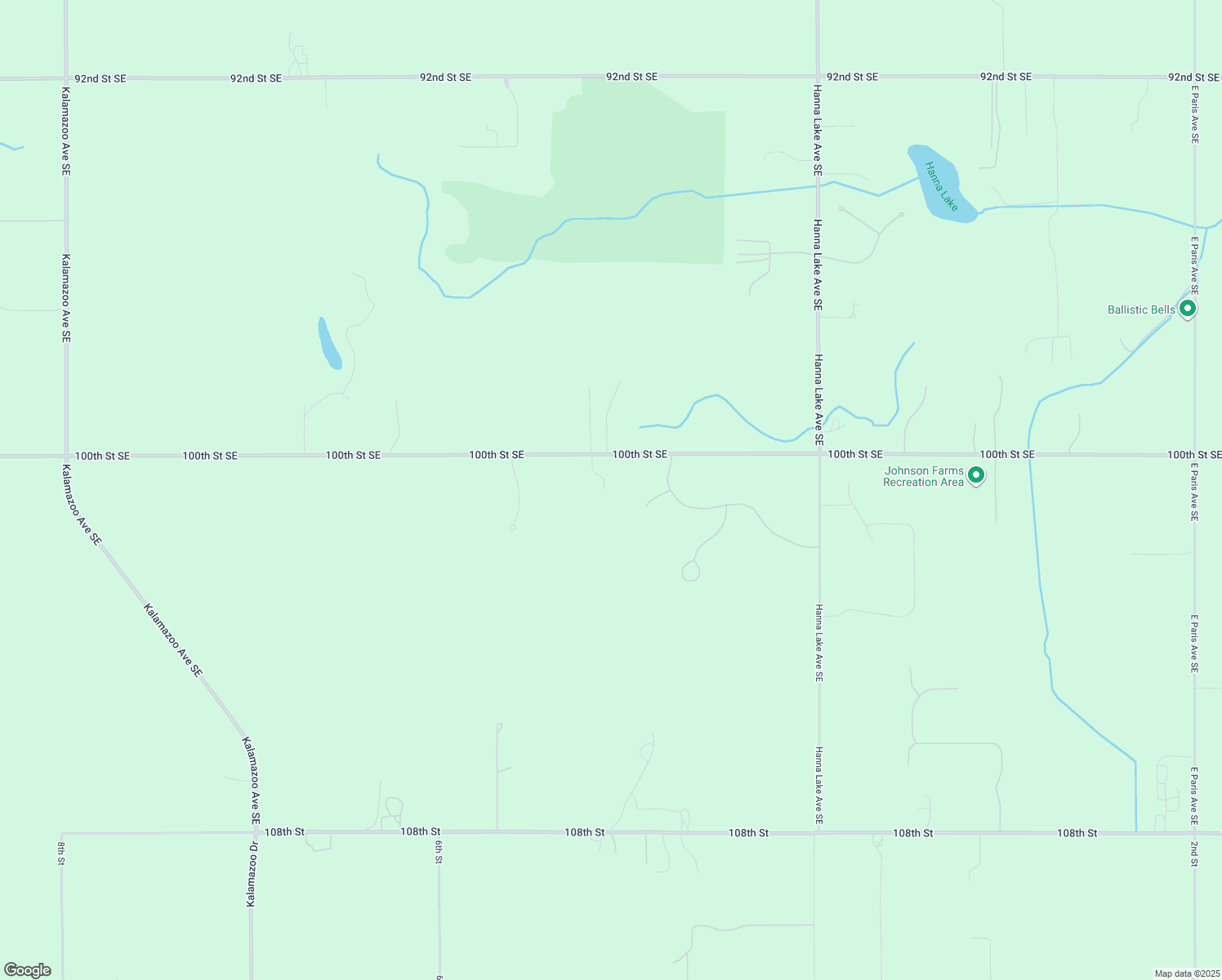 map of restaurants, bars, coffee shops, grocery stores, and more near 10098 Mariedale Ave SE in Caledonia