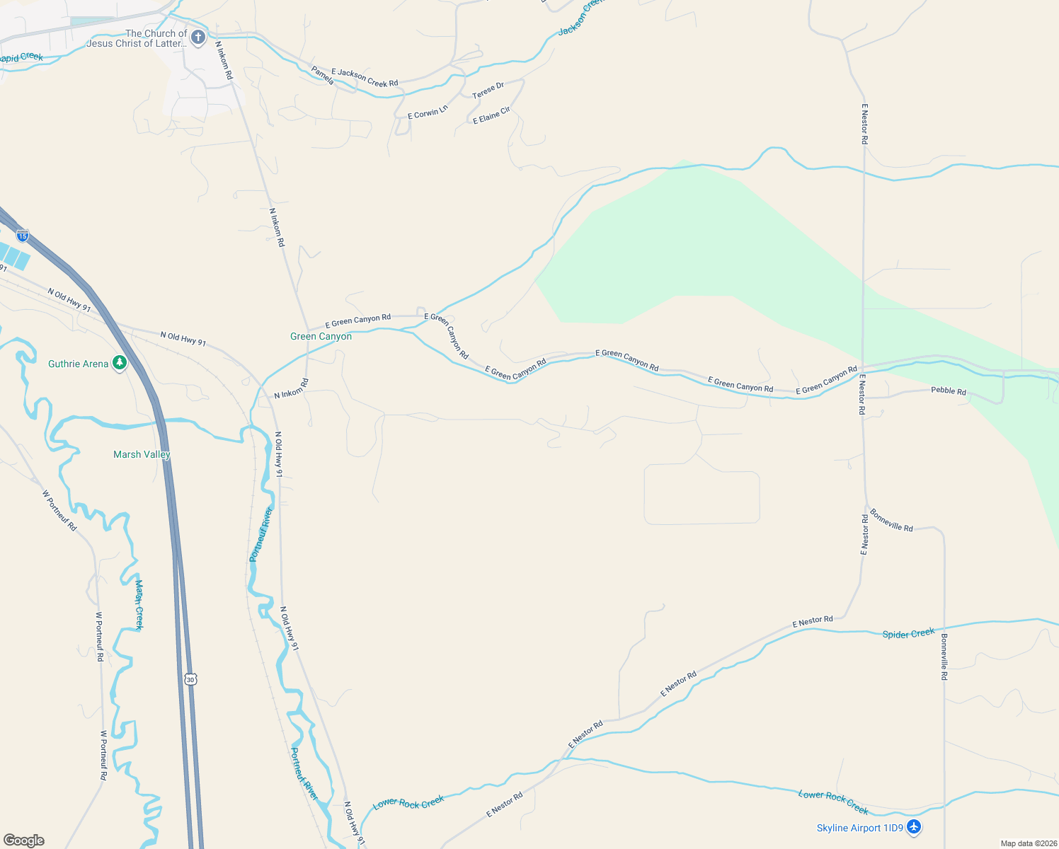 map of restaurants, bars, coffee shops, grocery stores, and more near 226 East Pidcock Road in Inkom