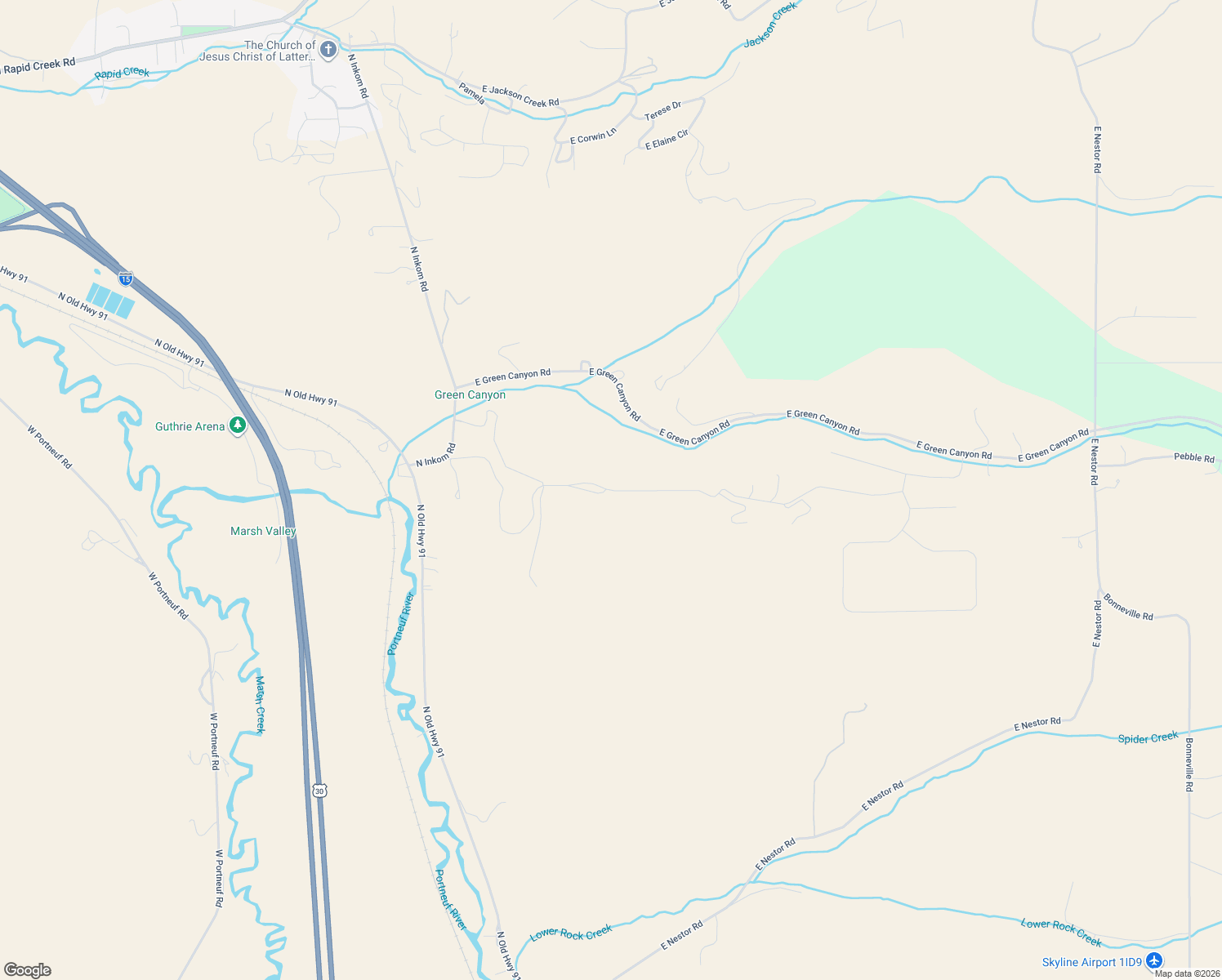 map of restaurants, bars, coffee shops, grocery stores, and more near 182 East Pidcock Road in Inkom