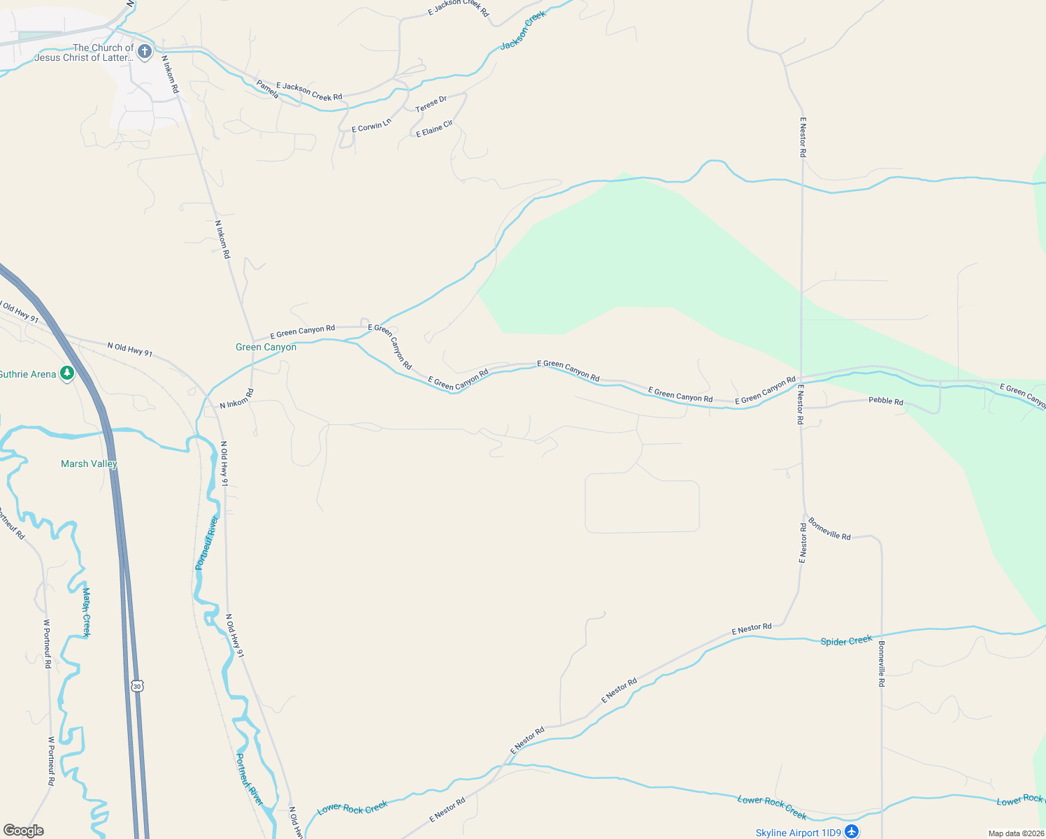 map of restaurants, bars, coffee shops, grocery stores, and more near 242 East Pidcock Road in Inkom