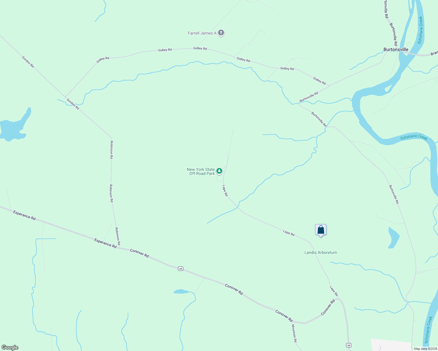 map of restaurants, bars, coffee shops, grocery stores, and more near 301 Lape Road in Esperance