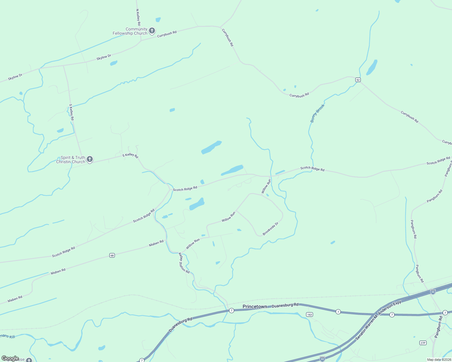 map of restaurants, bars, coffee shops, grocery stores, and more near 1771 Scotch Ridge Road in Duanesburg
