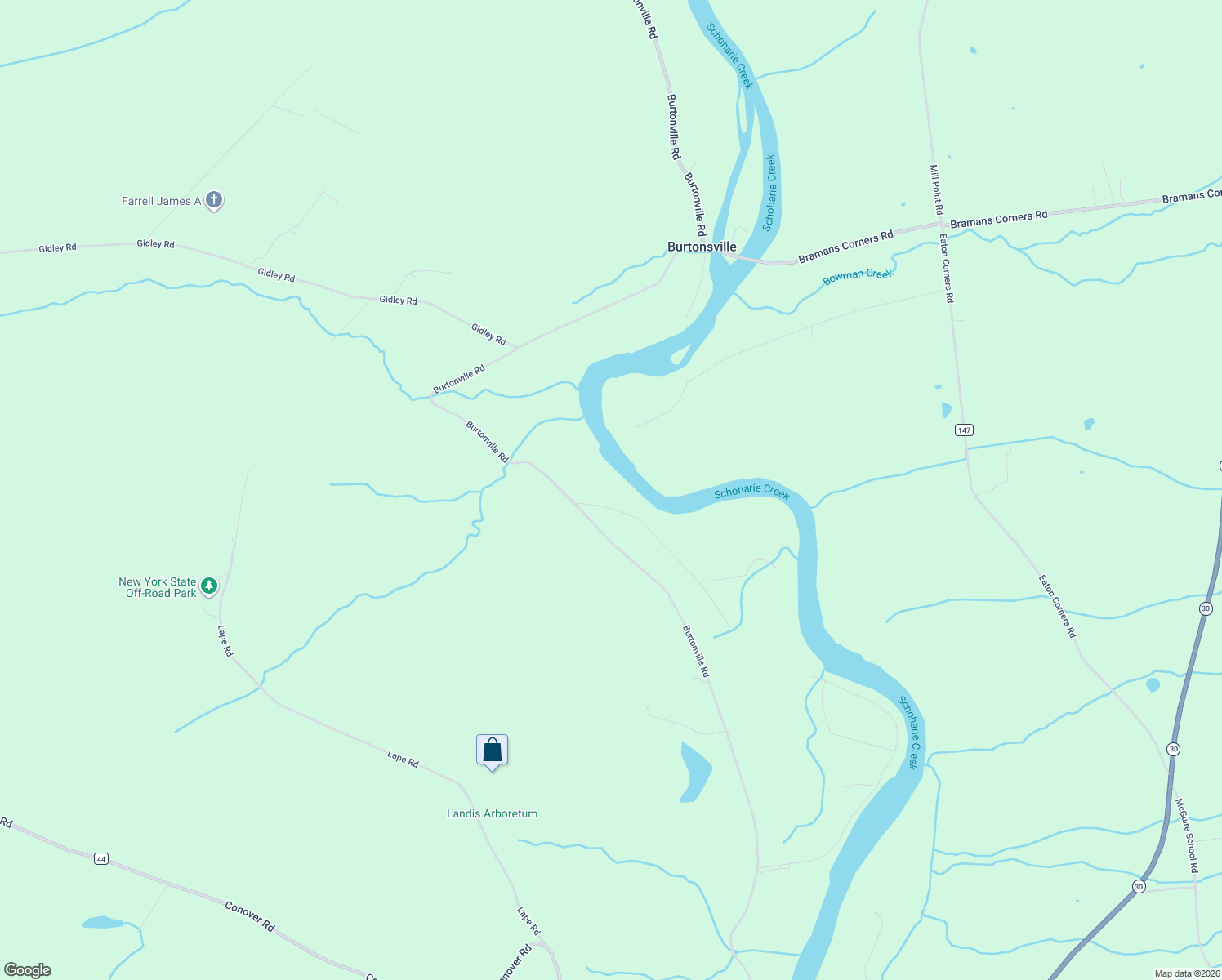 map of restaurants, bars, coffee shops, grocery stores, and more near 121 Rivers Edge Road in Esperance