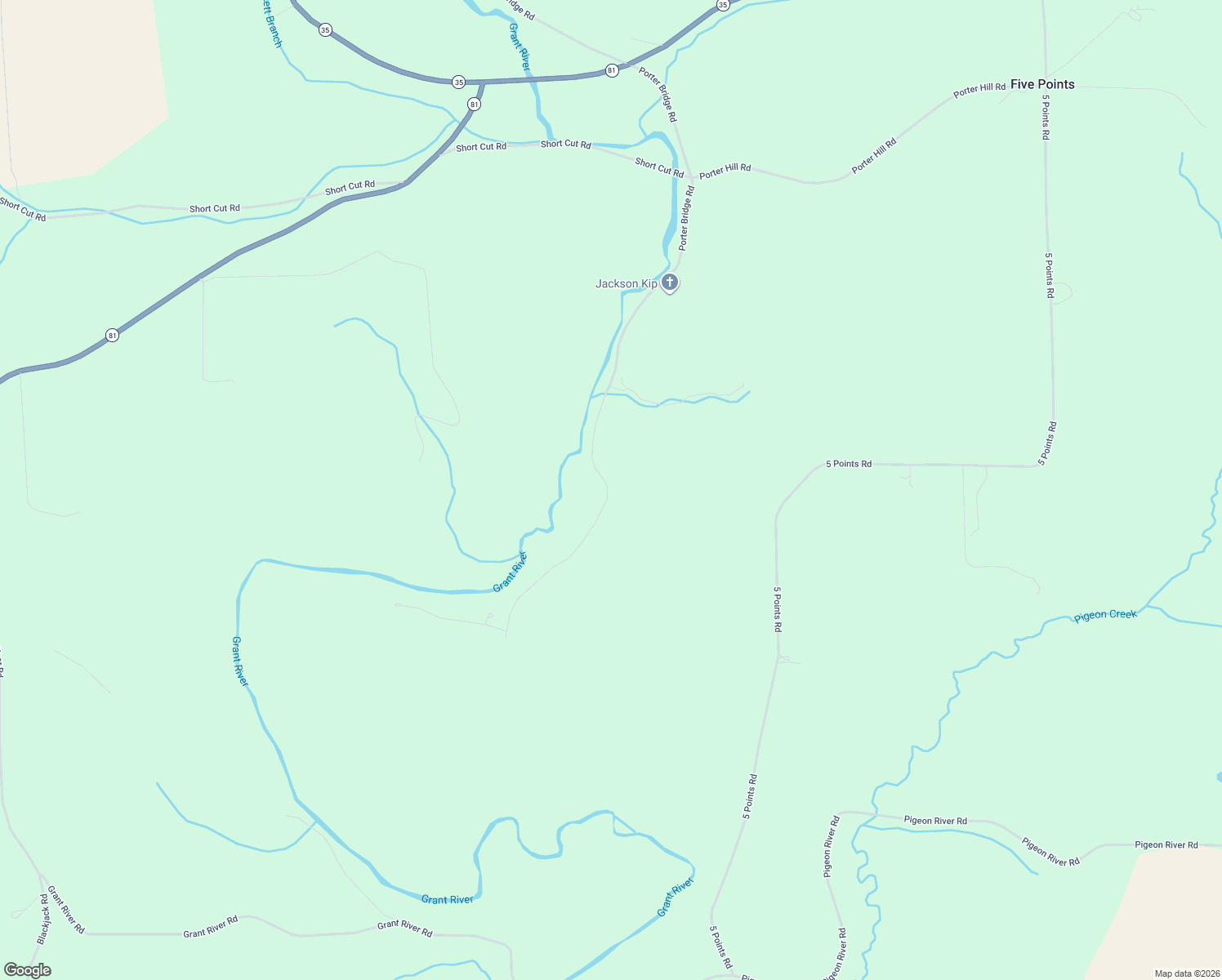map of restaurants, bars, coffee shops, grocery stores, and more near 8084 Porter Bridge Road in Bloomington